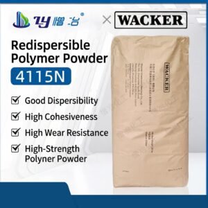 Wacker 4115N Redispersible Latex Powder for Tile Adhesives, Putty, Rigid VAE Mortar, and Additives (In Stock)