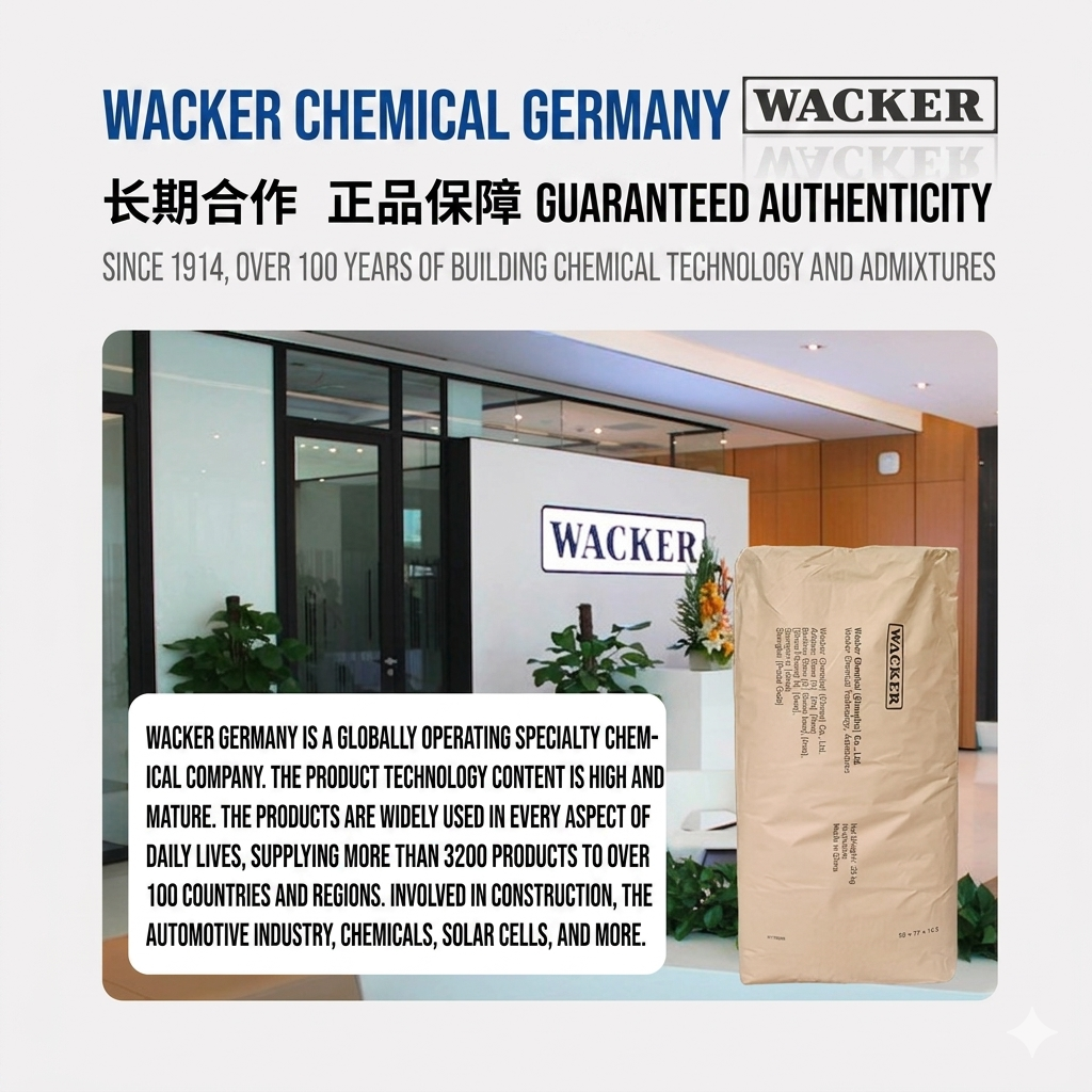 Wholesale of Wacker Redispersible Latex Powder 5010N VAE Rigid Tile Adhesive and Putty Additive (Germany) - Image 2